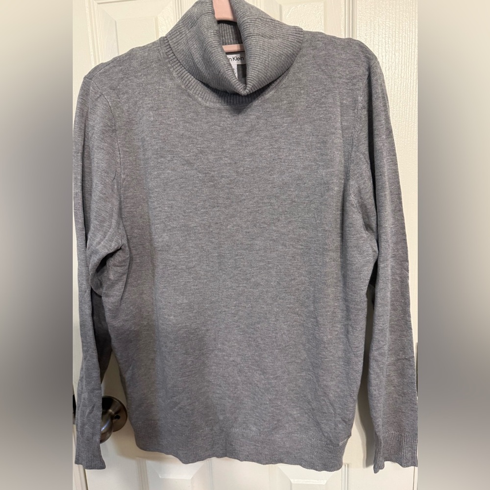 Calvin Klein Heather Gray Sweater